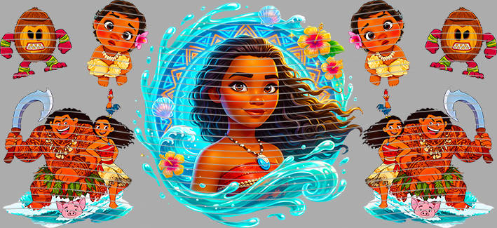 16oz Disney style-D-1481